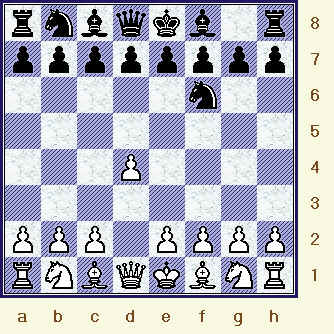 The game begins with a QP opening ... (FIDE_WCS__gm-8_diag01.jpg, 29 KB) 
