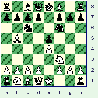 Black plays the tough Berlin system ... what's the best answer to this line? (acg-Stein_diag01.gif, 10 KB)