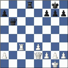    The actual game position just after White played his last move - - - 29.Rxc3. -----> Black to move, what move would  YOU  make in this position?  (bervscap1_pos1.jpg, 17 KB)   