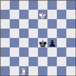   Black just played 3...Kf4. Do you know who is going to win this?  Or will it be a draw?   