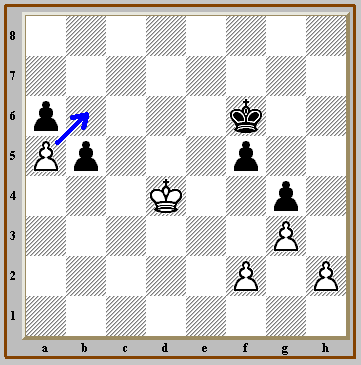   "Hmmm. Wonder if I an use that old In Passing rule," thinks White.  