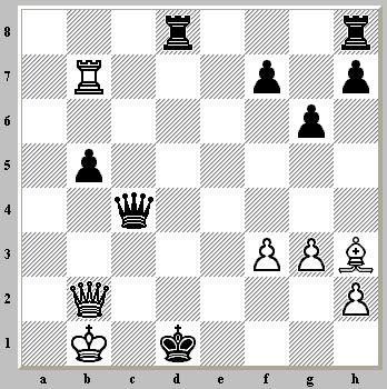   White to move and play his 36th move. {From one of the most brilliant games ever played.}  (emms_acm-pos10.jpg, 37 KB)   
