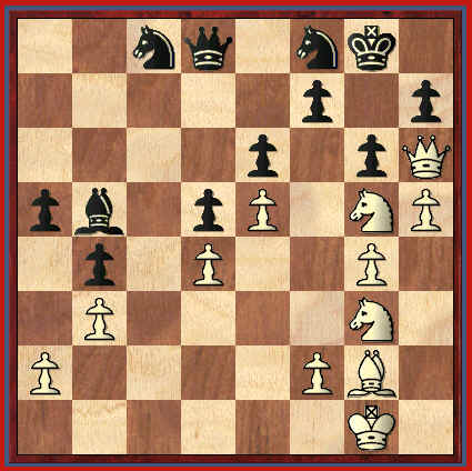    The actual game position after Black's 27th move. (fisch-panno_ts_pos1.jpg, 30 KB)   