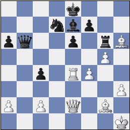 White just played Re4. What is his plan?  (gold-basa1_b32.jpg, approx. 15-20 KB avg.)