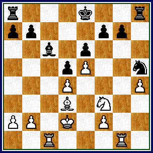  The position that follows Black's twentieth move here.  (kram-leko_wcc04-g14_pos5.jpg, 20 KB)  