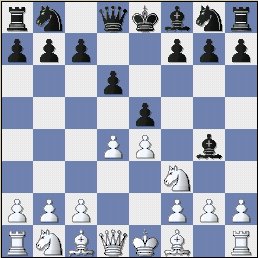  Black pins White Knight. This is probably NOT such a great move. Can you tell me why? 