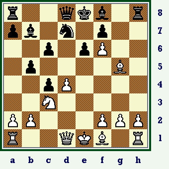   The position after 11...Bb7.  (pol-tor_mosc81-pos3.gif, 09 KB) 
