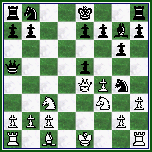    I just played my Queen to the e4-square ... a very critical position has been reached. (ts-g9_gd_pos1.gif, 78 KB)   