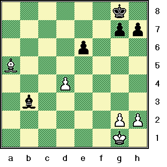 Both players probably feel that they made a good beginning ...  (wch08-avk01_d5.gif, 07 KB)