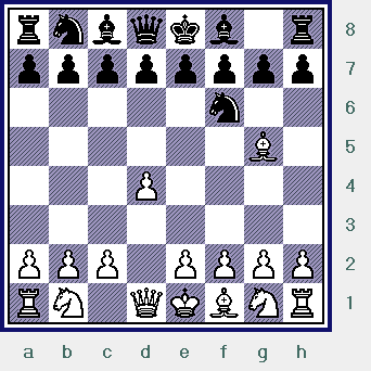 The position after 2.Bg5. (wells-shirov2006_diag01.gif, 10 KB)