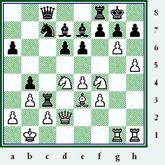     White just played P-N6 (g6!)  ...  things are about to get hot!  (gotm_02-04_diag5.jpg, 36 KB)    