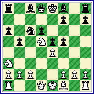    Black just attacked the center with  ...f6-f5. How should White proceed?  (gotm_04-04_pos4.gif, 31 KB)   